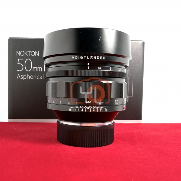 [USED-PJ33] Voigtlander 50mm F1.0 Nokton ASPH VM (Leica M), 95% Like New Condition (S/N:7311380)
