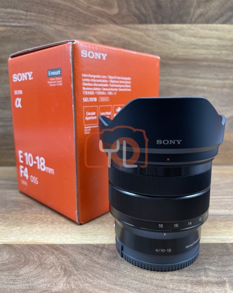 [USED @ YL LOW YAT]-Sony E 10-18mm F4 OSS Lens For E-Mount,95% Condition Like New,S/N:2054928