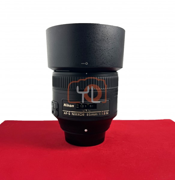 USED-PJ33] Nikon 85mm F1.8G AFS, 90% Like New Condition (S/N:458549)