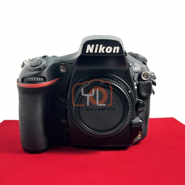 [USED-PJ33] Nikon D810 Camera Body (Shutter Count : 69K) ,85% Like New Condition, (S/N:8505997)