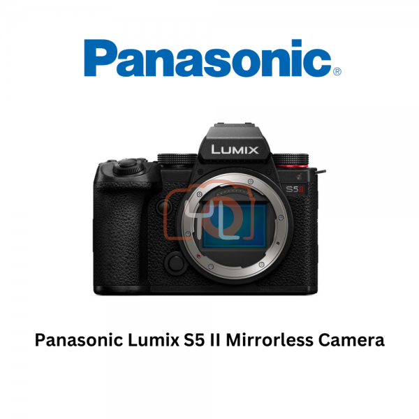 Panasonic Lumix S5 II Mirrorless Camera - FREE SANDISK 64GB EXTREME PRO SD CARD And Extra Battery BLK22PPB  Redeem https://bit.ly/LumixRamadan24