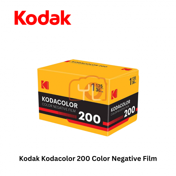 Kodak Kodacolor 200 Color Negative Film (35mm Roll Film, 36 Exposures)