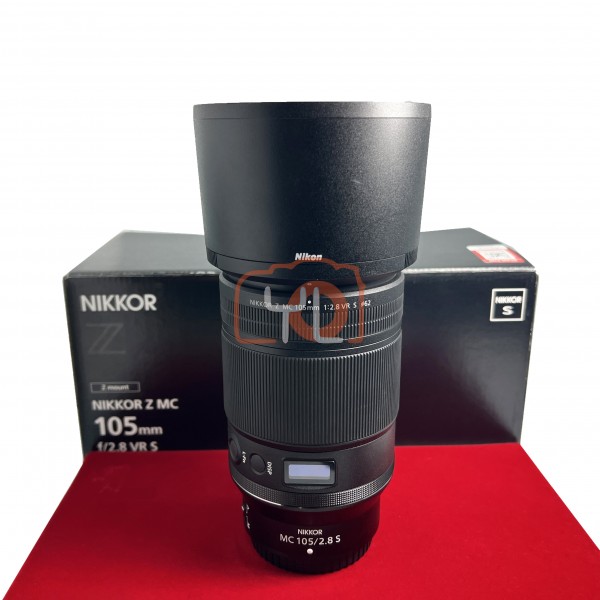 [USED-PJ33] Nikon MC 105mm F2.8 Macro VR S Z , 85% Like New Condition (S/N:20011742)