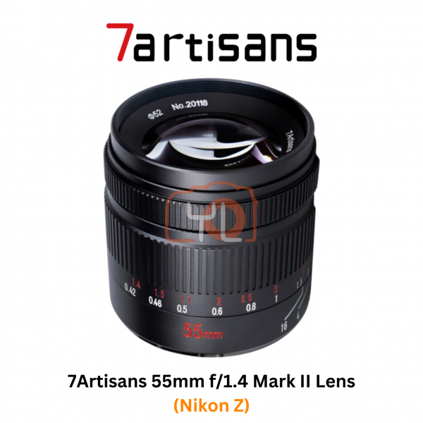 7Artisans 55mm f1.4 Mark II Lens for Nikon Z