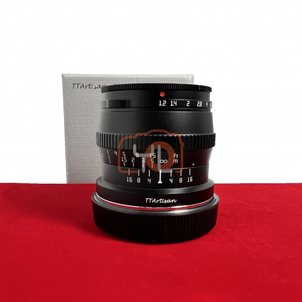 [USED-PJ33] TT Artisan 50mm F1.2 APSC (Canon RF), 95% Like New Condition (S/N:850406981)