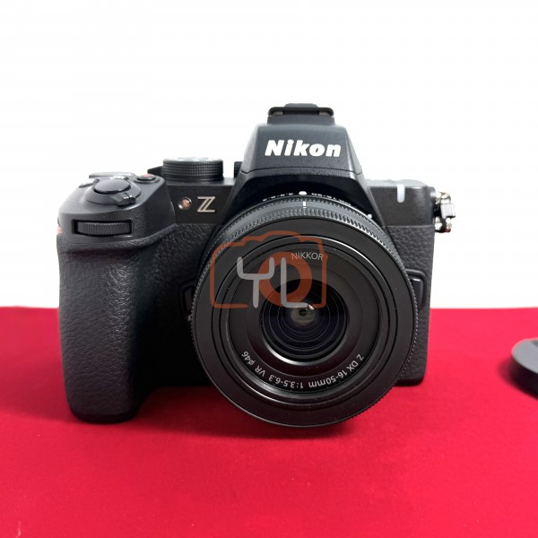 [USED-PJ33] Nikon Z50 II Kit (16-50mm) (Shutter Count:2.4K), 95% Like New Condition (S/N:3023408)