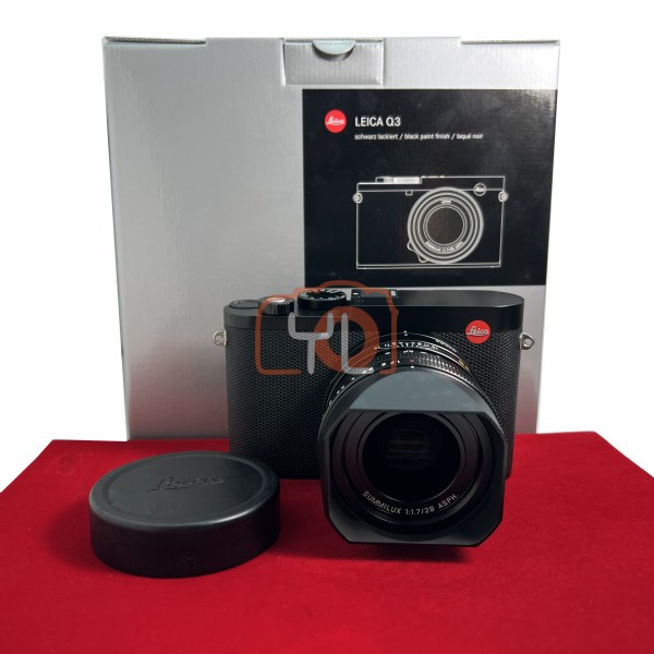 [USED-PJ33] Leica Q3 28mm Camera 19080, 95% Like New Condition (S/N:5712685)