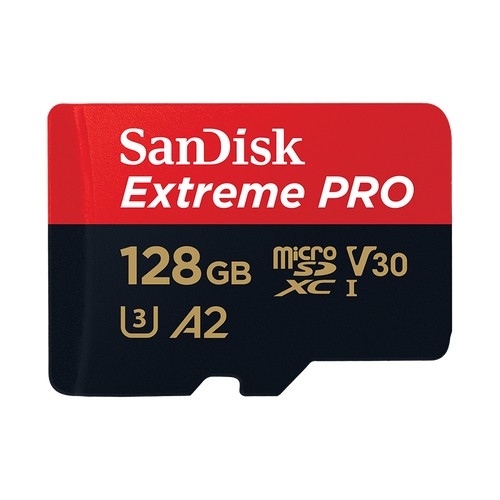 SanDisk 128GB Extreme PRO UHS-I C10 microSD Card (170MB/s)
