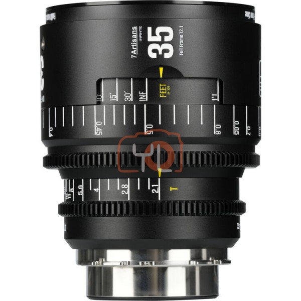 7Artisans INFINTE 35mm T2.1 Cine Lens (Canon EF Mount, Black)