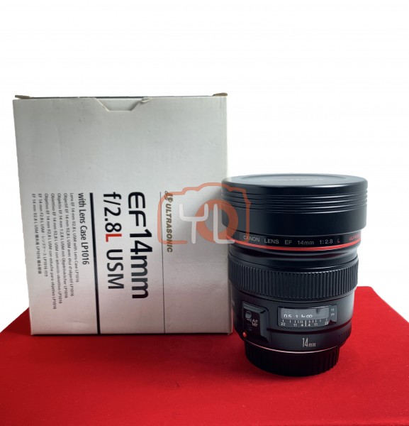 [USED-PJ33] CANON 14MM F2.8 L EF USM LENS, 90% Like New Condition (S/N:17918)