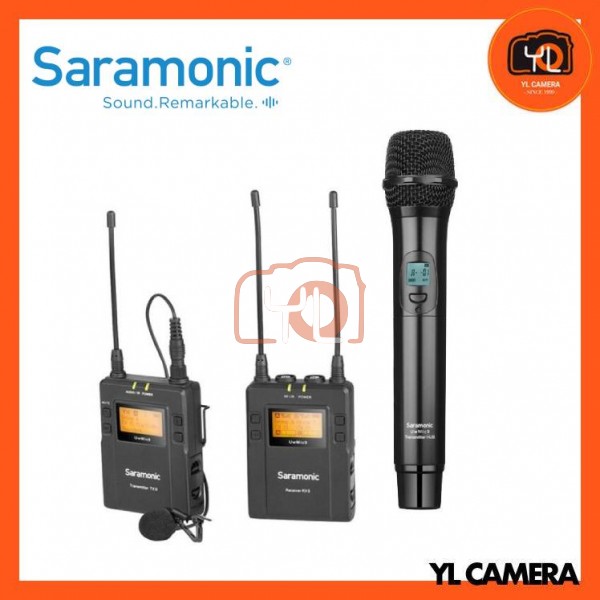 Saramonic UwMic9 Kit3 UHF Wireless Lavalier Microphone System