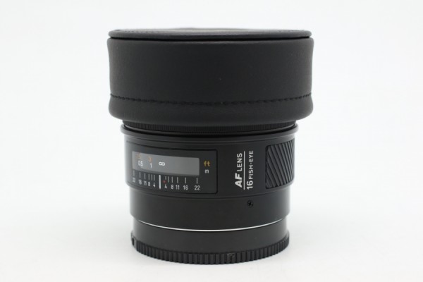 [USED-PUDU] Minolta Fisheye 16mm F2.8 Fisheye AF Autofocus Lens (A-MOUNT) 95%LIKE NEW CONDITION SN:22001222