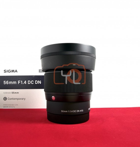 [USED-PJ33] Sigma 56mm F1.4 DC DN Contemporary (Sony E-Mount) , 99% Like New Condition (S/N:58112421)