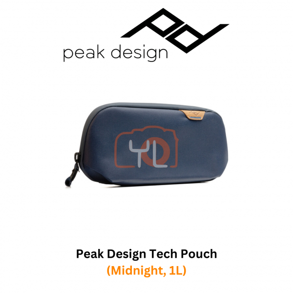 Peak Design Tech Pouch (Midnight, 1L)