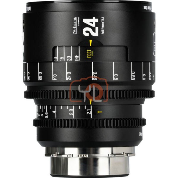 7Artisans INFINTE 24mm T2.1 Cine Lens (Canon EF Mount, Black)