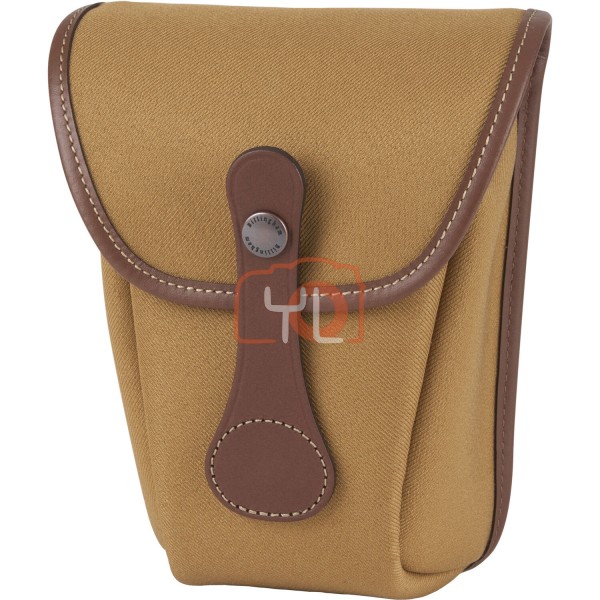 Billingham AVEA 8 Camera Pocket (Khaki FibreNyte with Tan Leather Trim, 1.1L)