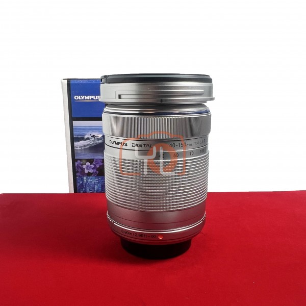 [USED-PJ33] Olympus 40-150mm F4-5.6 R M.Zuiko Digital (Silver) , 95% Like New Condition (S/N:ABK925831)