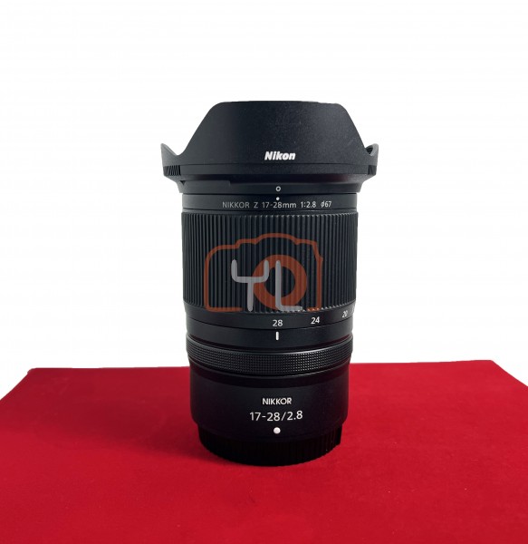 [USED-PJ33] Nikon 17-28mm F2.8 Z , 90% Like New Condition (S/N:20007716)