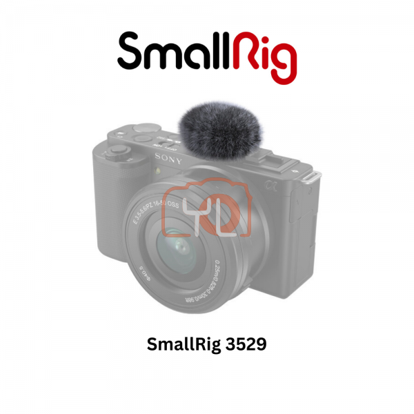 SmallRig Windshield for Sony ZV-E10 and ZV-1 (Gray)