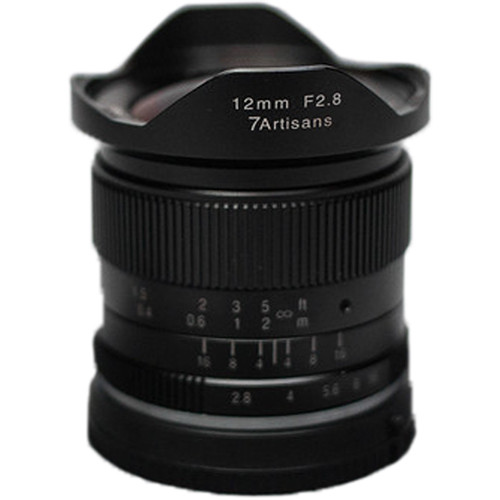 7artisans 12mm F2.8 For Sony E (Black)