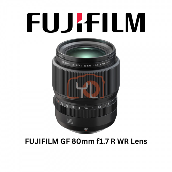 FUJIFILM GF 80mm F1.7 R WR