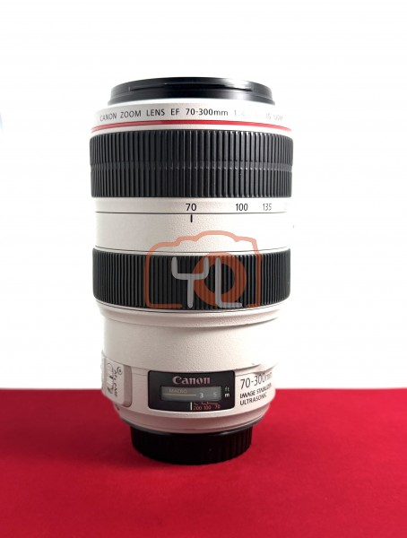 [USED-PJ33] Canon 70-300mm F4-5.6 L IS USM EF (No Hood), 90% Like New Condition (S/N:7610000831)