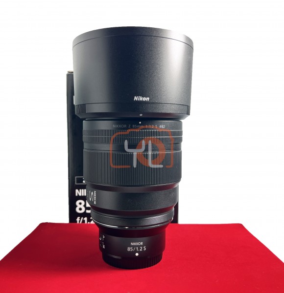 [USED-PJ33] Nikon 85mm F1.2 S Z, 95% Like New Condition (S/N:20004955)