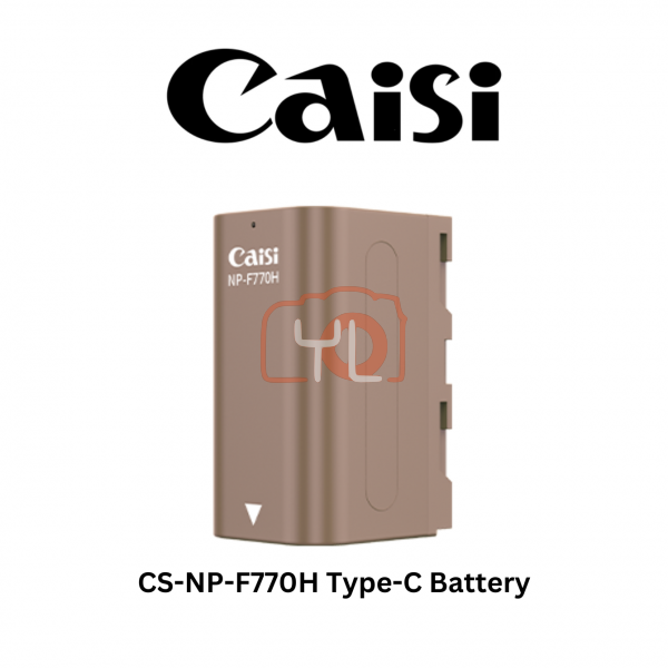 Caisi CS-NP-F770H Li-ion Battery (Type C) for Cameras, LED Lights, Monitors, Electric Slides