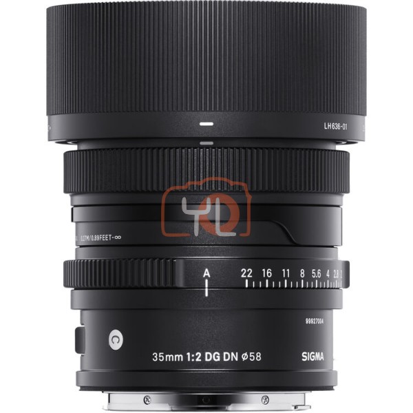 Sigma 35mm F2 DG DN Contemporary Lens (Leica/Panasonic L-Mount)