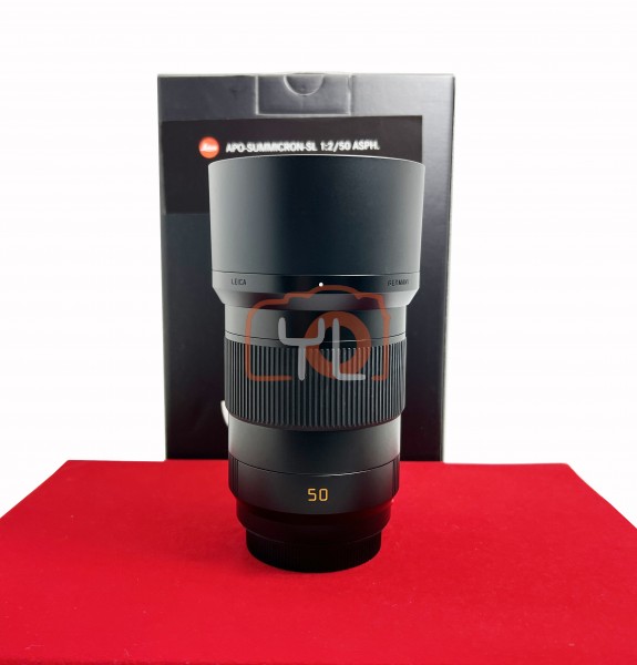 [USED-PJ33] Leica 50mm F2 APO-Summicron-SL ASPH 11185, 95% Like New Condition (S/N:4786427)