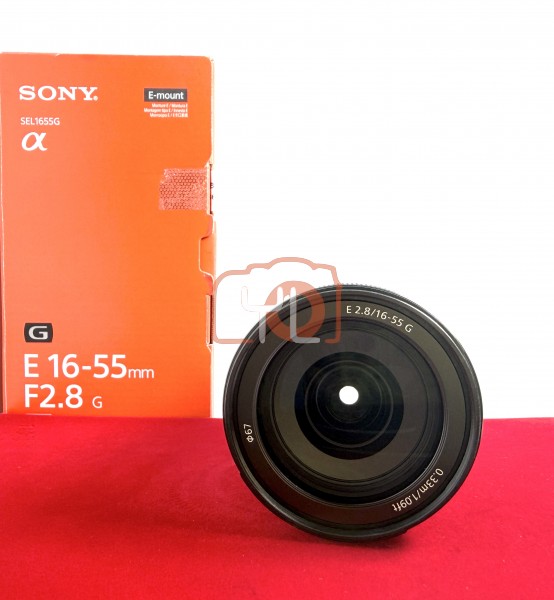 [USED-PJ33] Sony 16-55mm F2.8 G SEL E-Mount , 95% Like New Condition (S/N:1827892)
