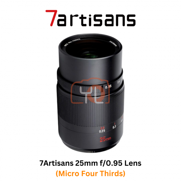 7Artisans 25mm f0.95 Lens for Micro Four Thirds