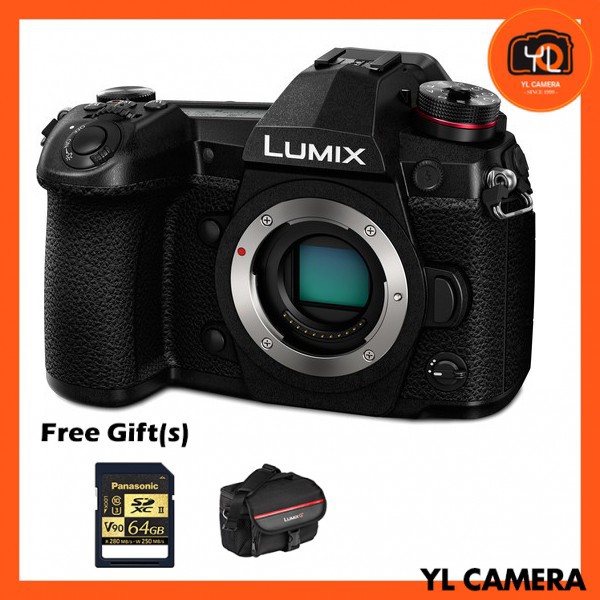 Panasonic Lumix DC-G9 (Body) (FREE SANDISK 64GB EXTREME PRO SD CARD, PGS81KK BAG, And Deity D4Duo Microphone (Microphone & Extra Battery claim online at https://bit.ly/LumixDewali22)