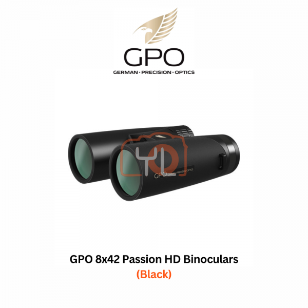 GPO 8x42 Passion HD Binoculars (Black)