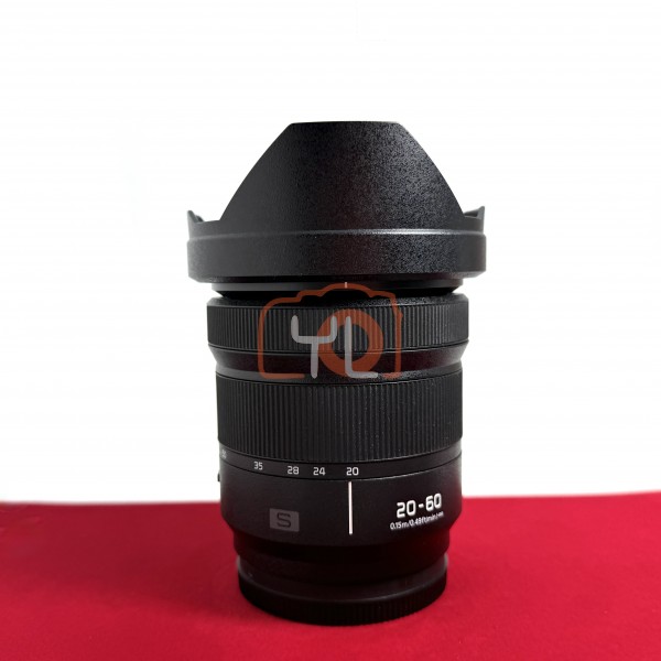 [USED-PJ33] Panasonic 20-60mm F3.5-5.6 Lumix S L-Mount , 95% Like New Condition (S/N:XJ3CB204599)