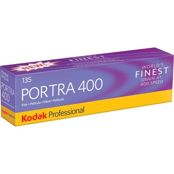 Kodak Professional Portra 400 Color Negative Film (35mm Roll Film, 5 Packs)