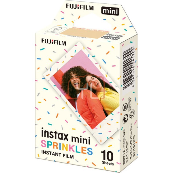FUJIFILM instax mini Instant Film (Sprinkles, 10 Exposures)