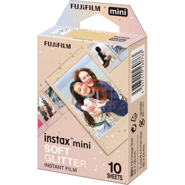 FUJIFILM instax mini Instant Film (Soft Glitter, 10 Exposures)