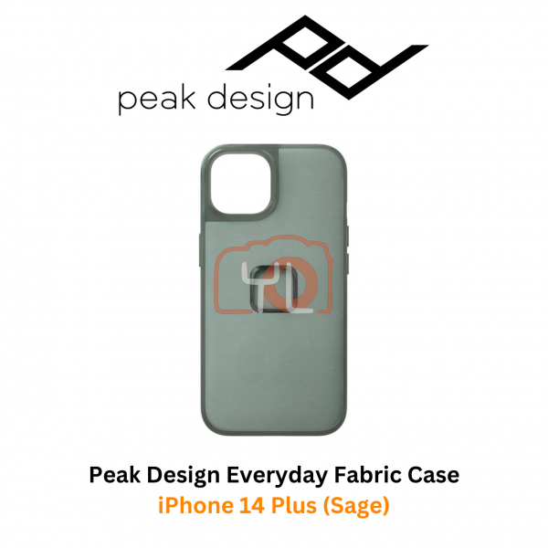 Peak Design Mobile Everyday Smartphone Case for iPhone 14 Plus (Sage)