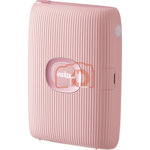 Fujifilm Instax Mini Link 2 Smartphone Printer (Soft Pink) (Free Printer protection case & Instax mini spray art film)