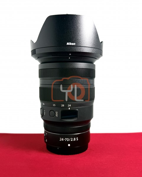 [USED-PJ33] Nikon 24-70mm F2.8 S Z, 95% Like New Condition (S/N:20119556)