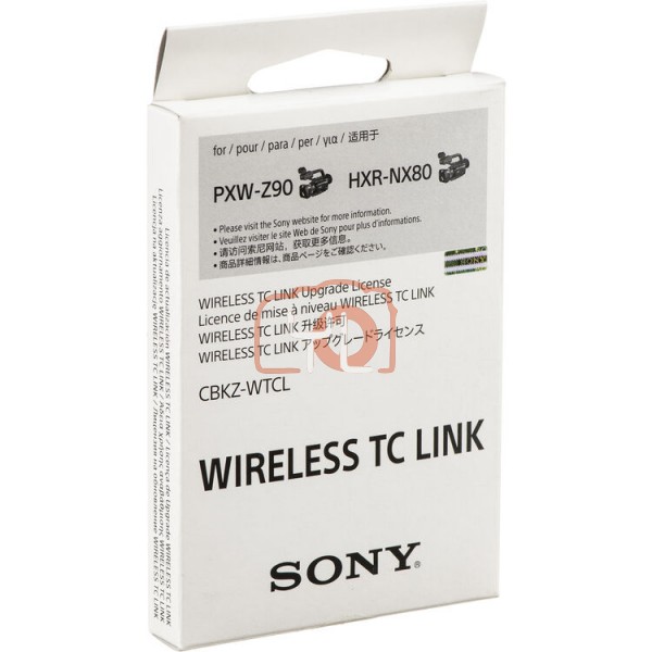 Sony CBKZ-WTCL software key for PXW-Z90 and HXR-NX80