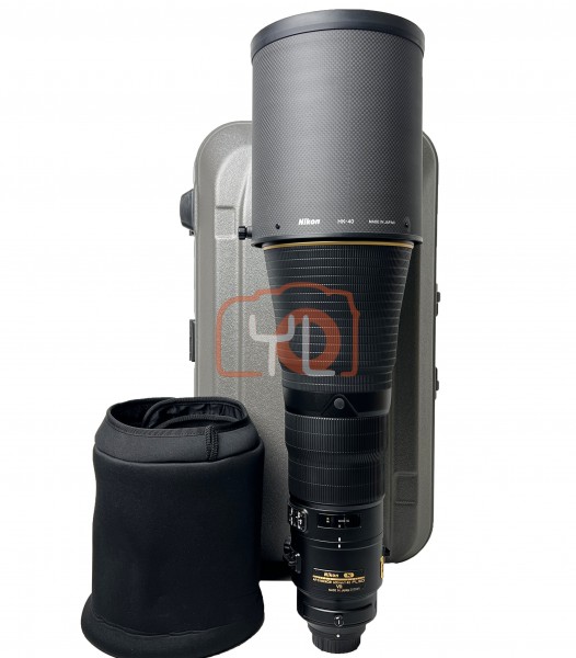 [USED-PJ33] Nikon 600mm F4 E FL VR AFS, 90% Like New Condition (S/N:202045)