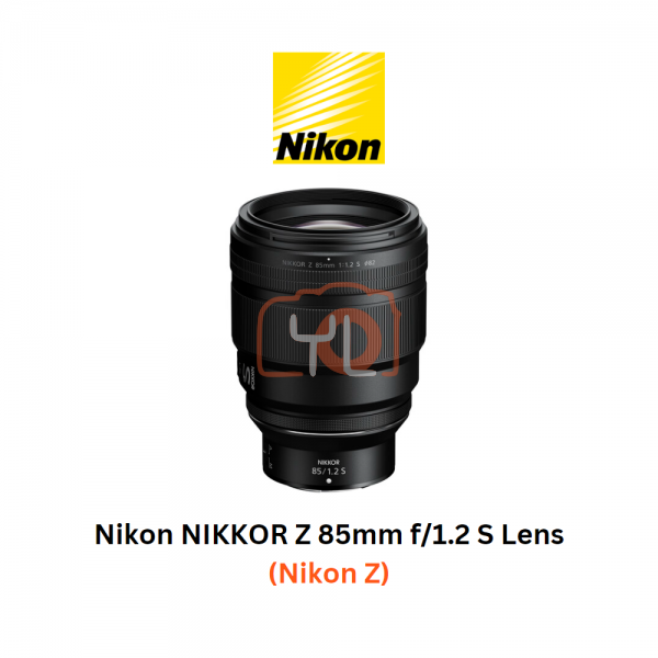 Nikon NIKKOR Z 85mm f/1.2 S Lens (Nikon Z)