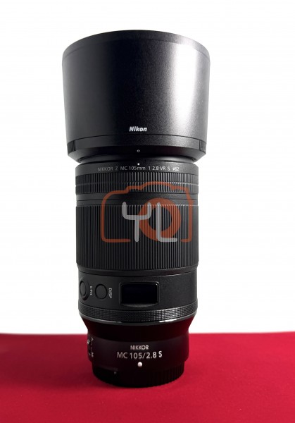 [USED-PJ33] Nikon 105mm F2.8 S Macro VR Z , 95% Like New Condition (S/N:20089940)