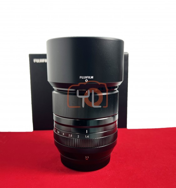 [USED-PJ33] Fujifilm 33mm F1.4 R LM WR XF , 95% Like New Condition (S/N:4DA09871)