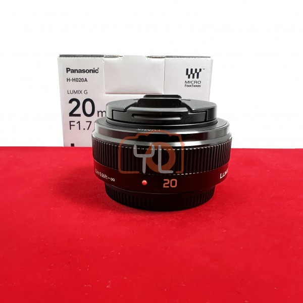 [USED-PJ33] Panasonic 20mm F1.7 II Lumix G ASPH ,90% Like New Condition (S/N:BR3FA006919)