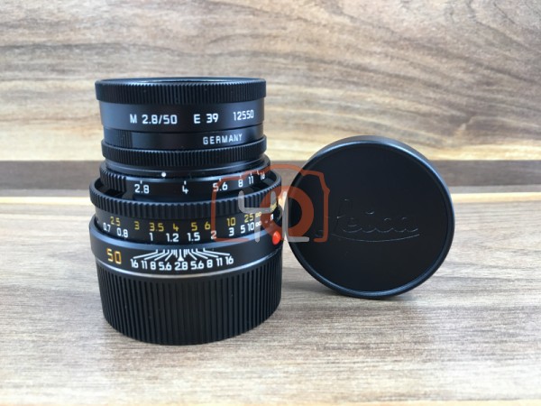 [USED @ YL LOW YAT]-Leica 50mm F2.8 Elmar-M Lens [ Black ],90% Condition Like New,S/N:3993137
