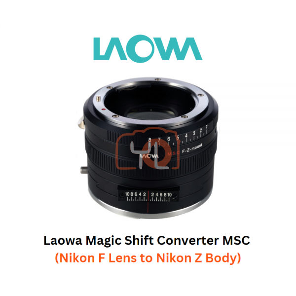 Laowa Magic Shift Converter MSC (Nikon F Lens to Nikon Z Body)