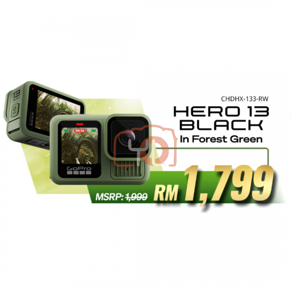 GoPro HERO13 Black in Forest Green  (RAMADAN PROMO)